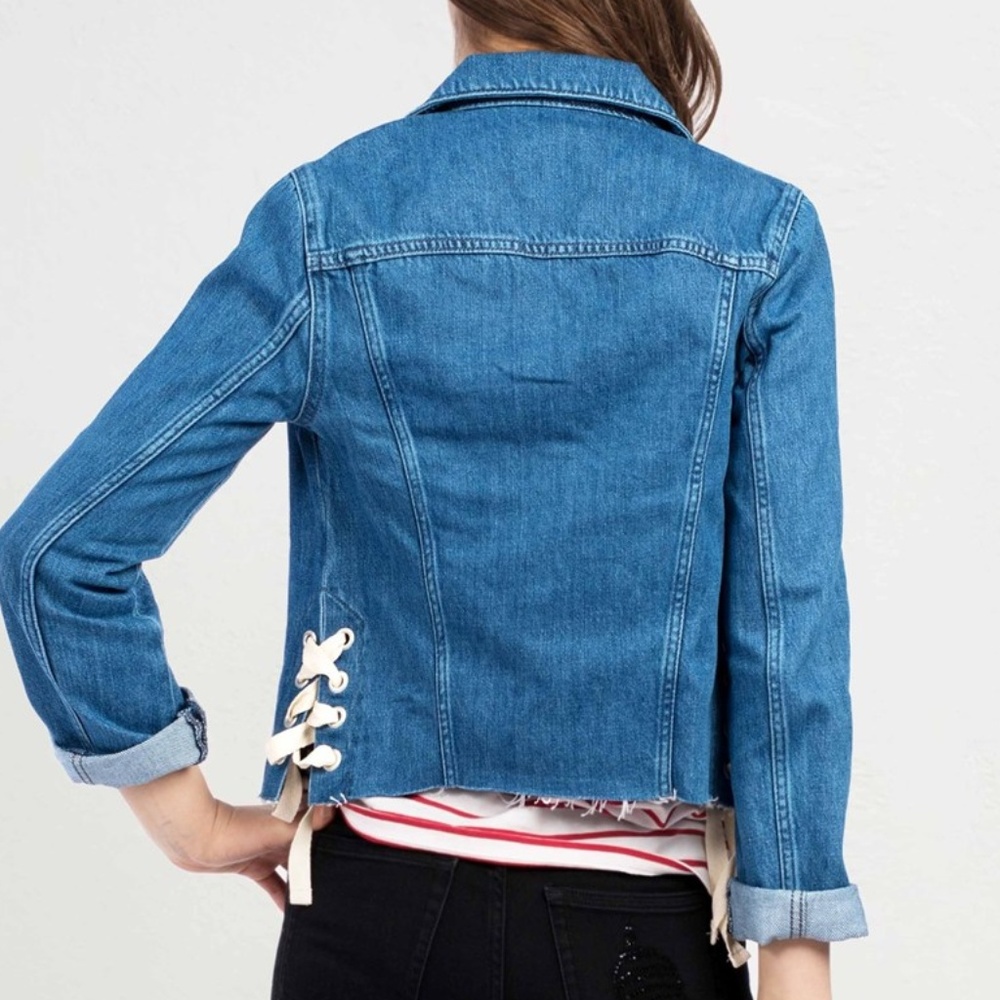 French Connection Soft Authentic Lace Side Jacket - image 3